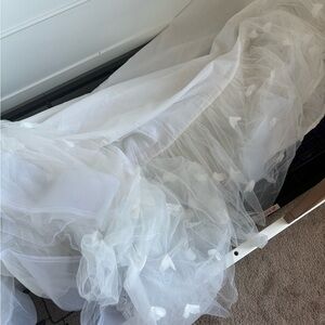 Pottery barn tulle crib skirt